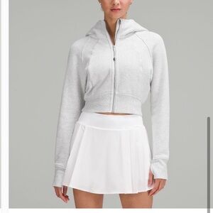 Lululemon Scuba full zip cropped hoodie